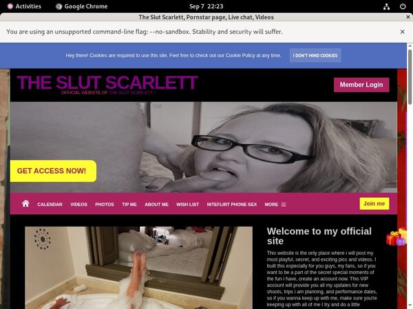 Real The Slut Scarlett