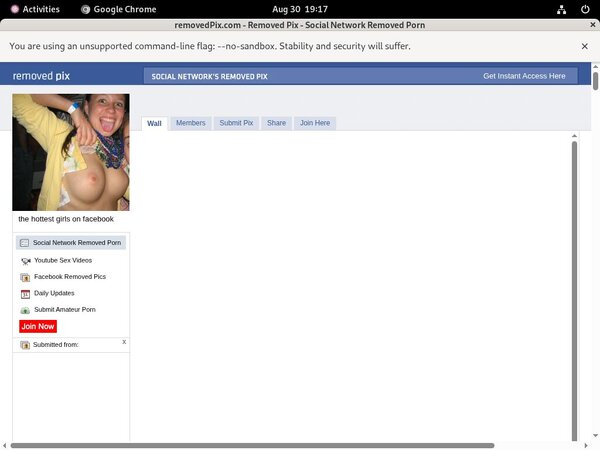 Removed Pix Logon