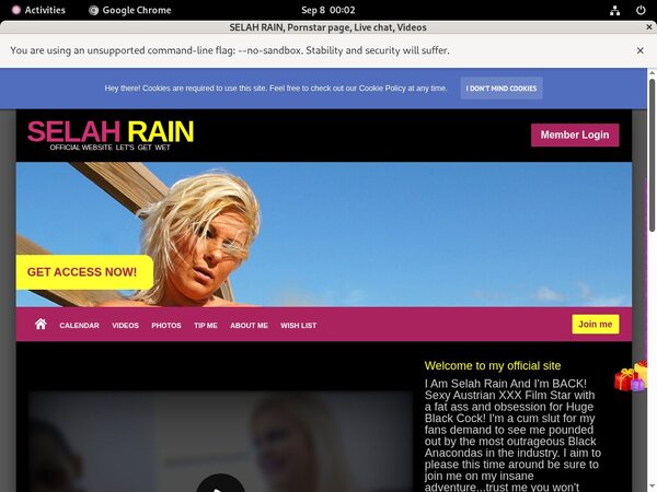 SELAH RAIN Limited Promotion