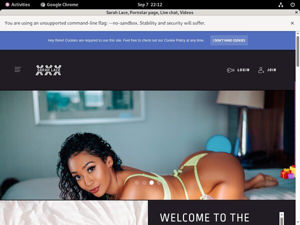 SarahLace Discount Sign Up