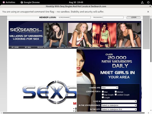 Sexsearch Trial For Free