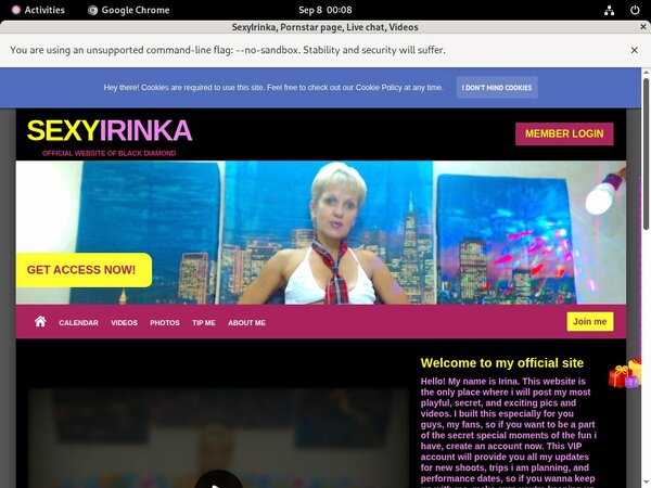 SexyIrinka Premium Free Account SexyIrinka Premium Free Account