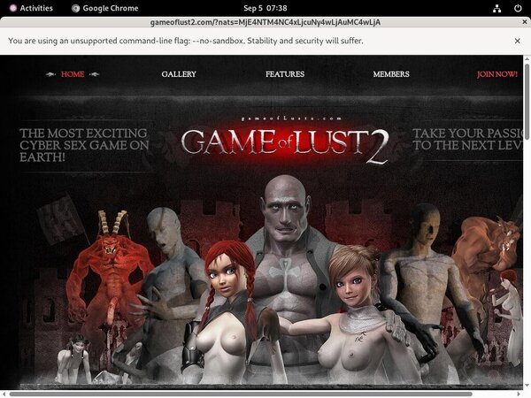 Site Rip Gameoflust2.com