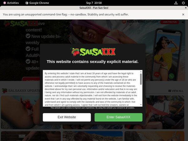 Subscribe To Salsaxxx