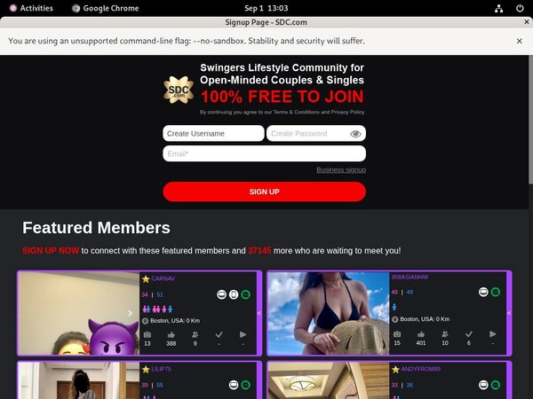 Swingers Date Club Code