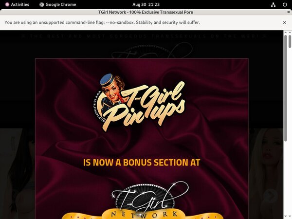 TGirl Pinups Order Form
