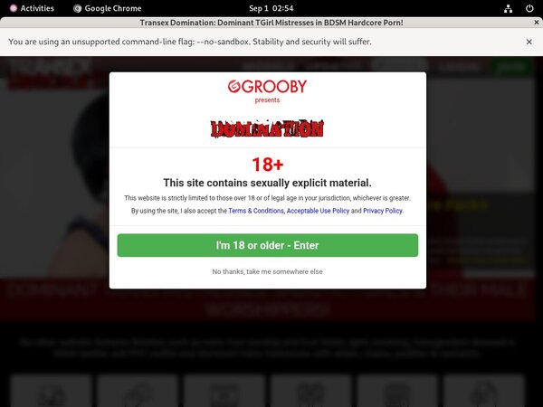 Transex Domination Renew Subscription