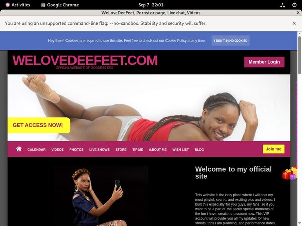 WeLoveDeeFeet Free Trial Option WeLoveDeeFeet Free Trial Option