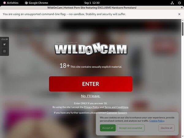 Wild On Cam Fresh Passwords