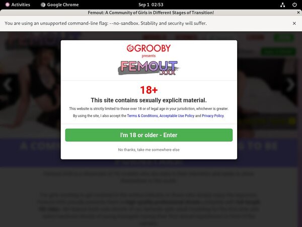 XXX Femout Coupon