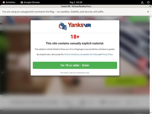 Yanks VR Billing Yanks VR Billing