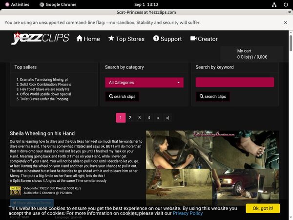 Yezzclips.com Passwords 2017