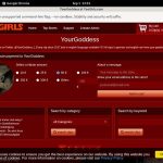 Yourgoddess Register Free