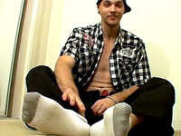 Toegasms gay foot fetish